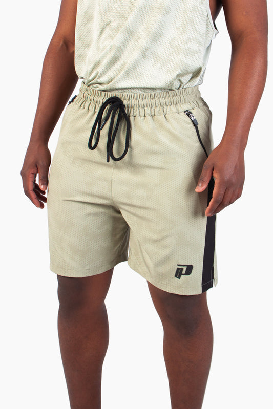 SAGE ENDLESS DOTTED GYM SHORTS