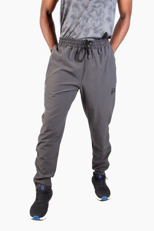GREY ENDLESS DOTTED TRACKSUIT PANTS