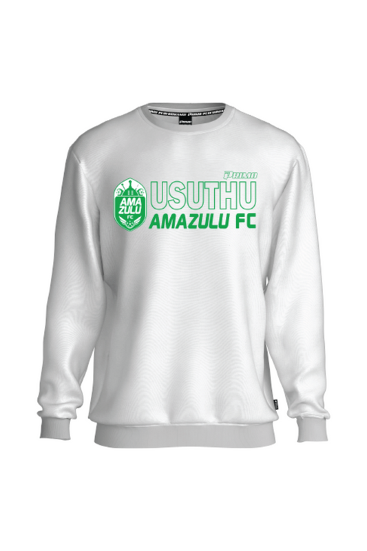AMAZULU SUPPORTERS USUTHU WHITE SWEATER