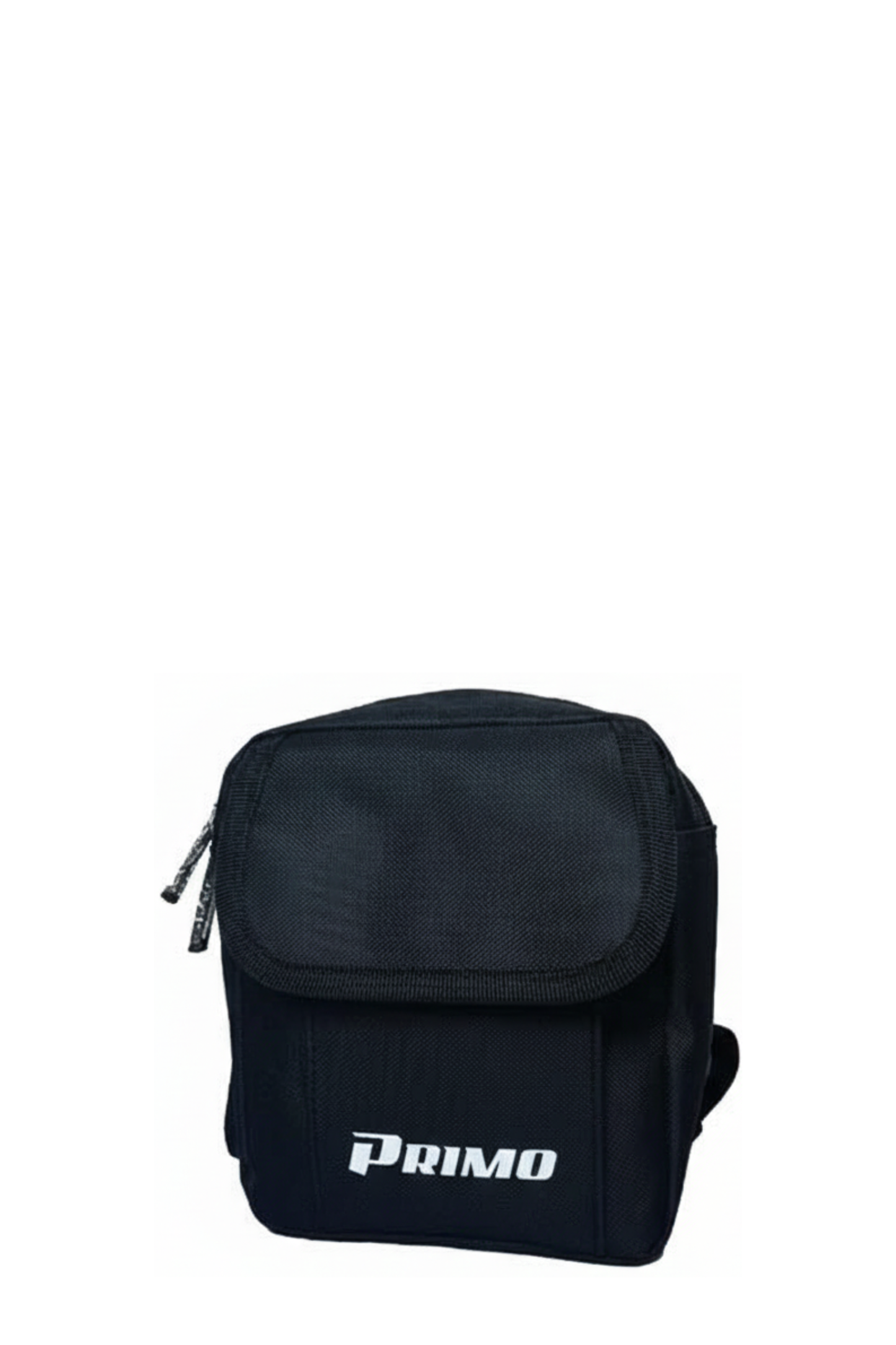 PRIMO MONZA FRONT POCKET SLING BAG BLACK/WHITE