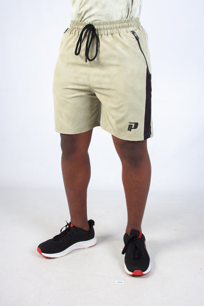SAGE ENDLESS DOTTED GYM SHORTS
