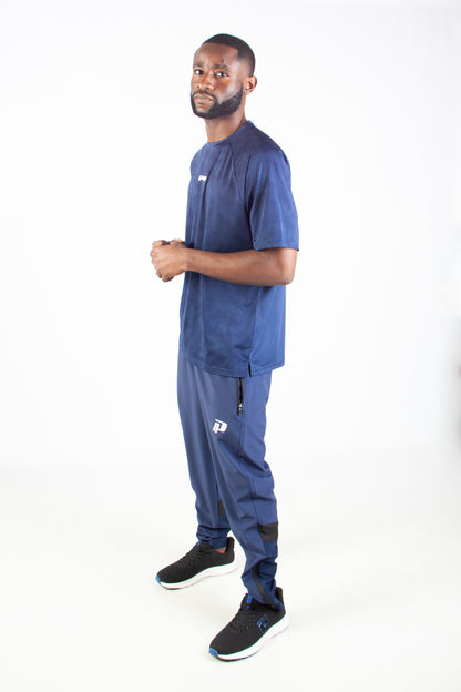 NAVY ENDLESS DOTTED ACTIVE T-SHIRT