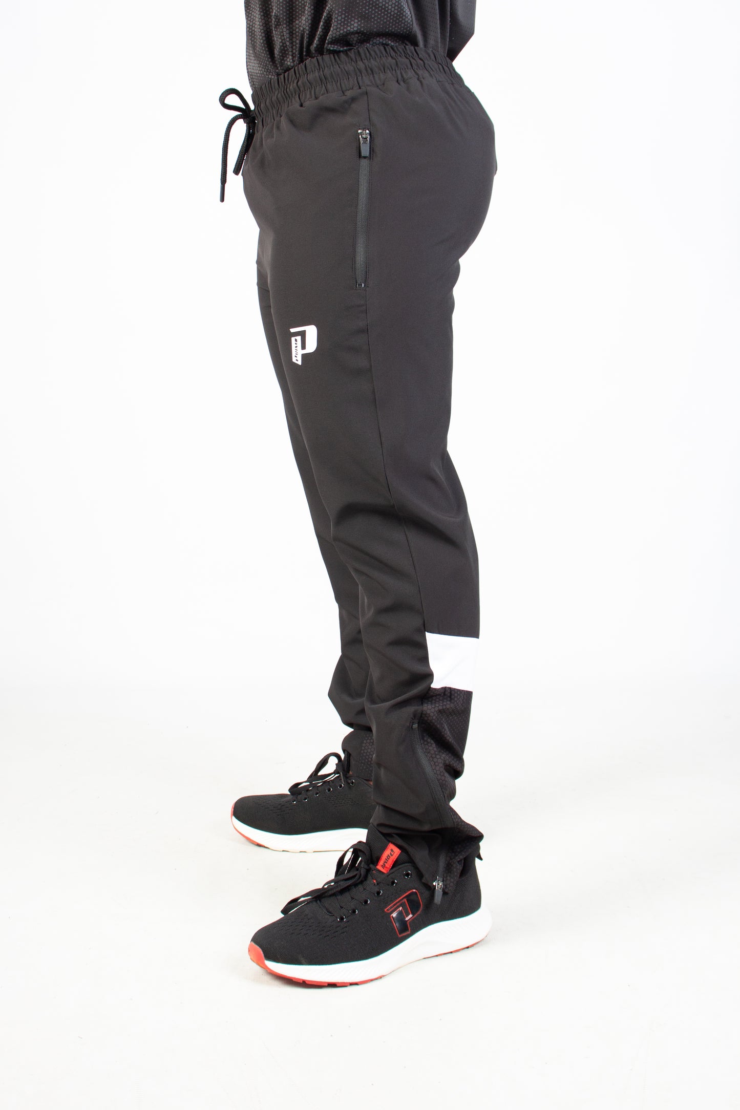 BLACK ENDLESS DOTTED TRACKSUIT PANTS