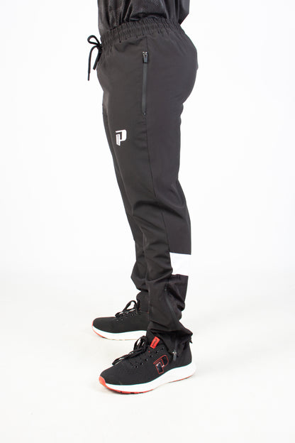 BLACK ENDLESS DOTTED TRACKSUIT PANTS