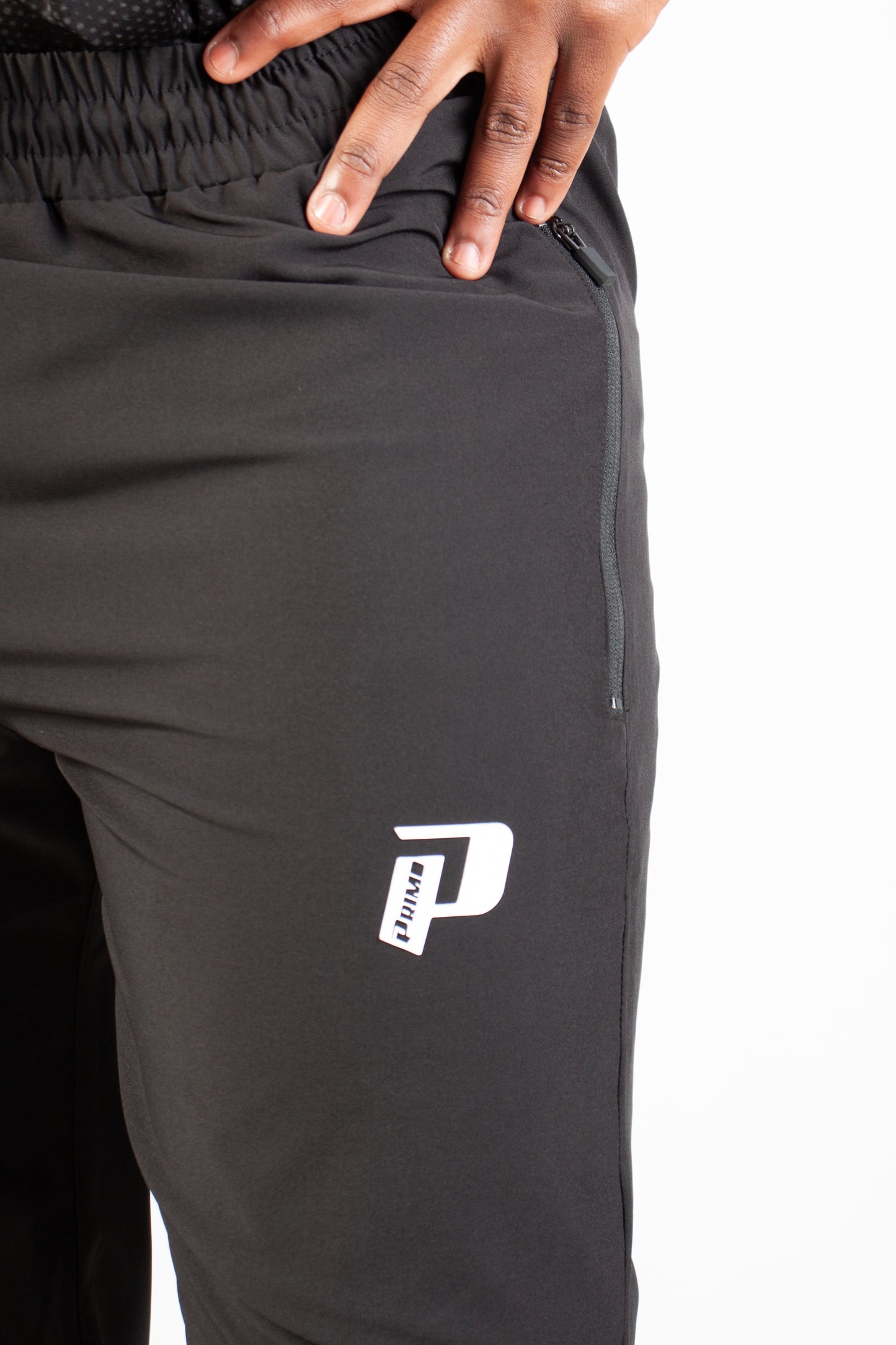 BLACK ENDLESS DOTTED TRACKSUIT PANTS