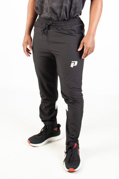 BLACK ENDLESS DOTTED TRACKSUIT PANTS