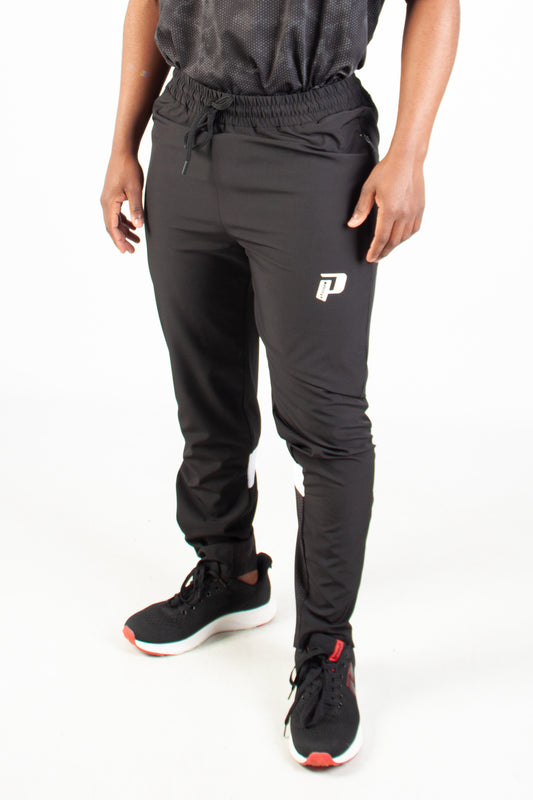 BLACK ENDLESS DOTTED TRACKSUIT PANTS