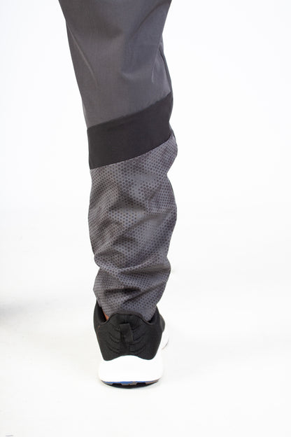 GREY ENDLESS DOTTED TRACKSUIT PANTS