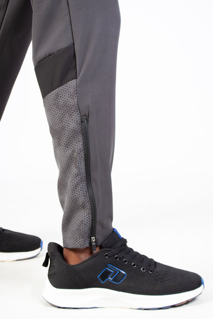 GREY ENDLESS DOTTED TRACKSUIT PANTS